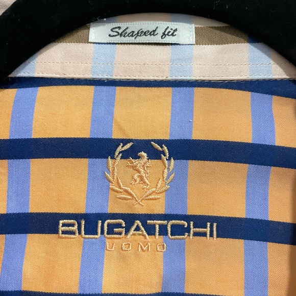 Bugatchi button down shirt shaped fit - Picture 4 of 5
